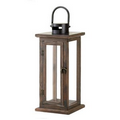 Lodge Wooden Lantern